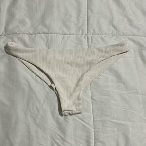 Billabong white cheeky bikini bottom